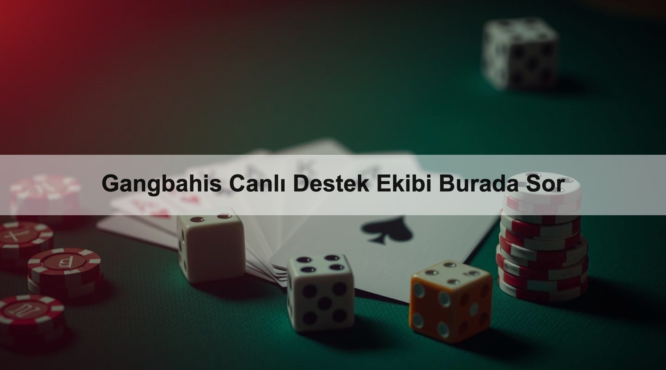 Gangbahis Canlı Destek Ekibi Burada Sor